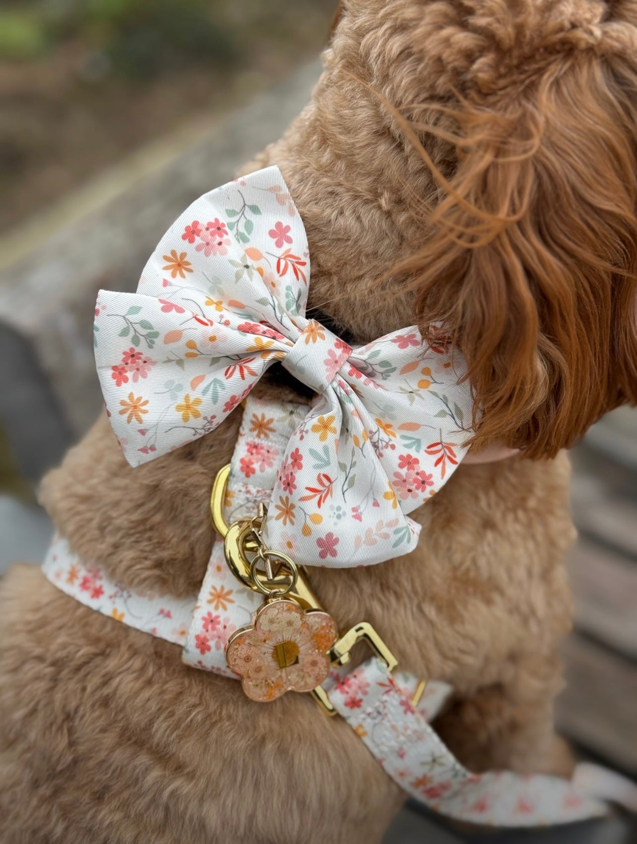 Floral Bloom Bow Tie