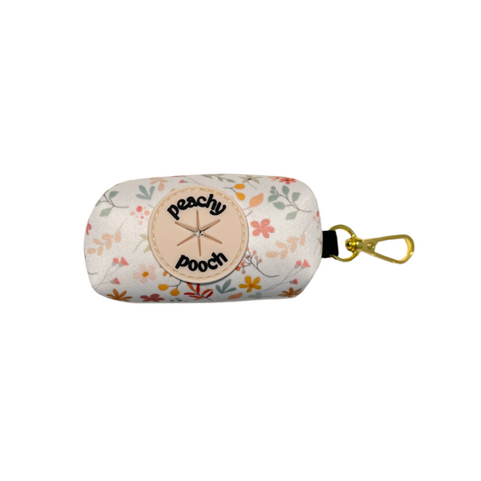 Floral Bloom Poop Bag Holder